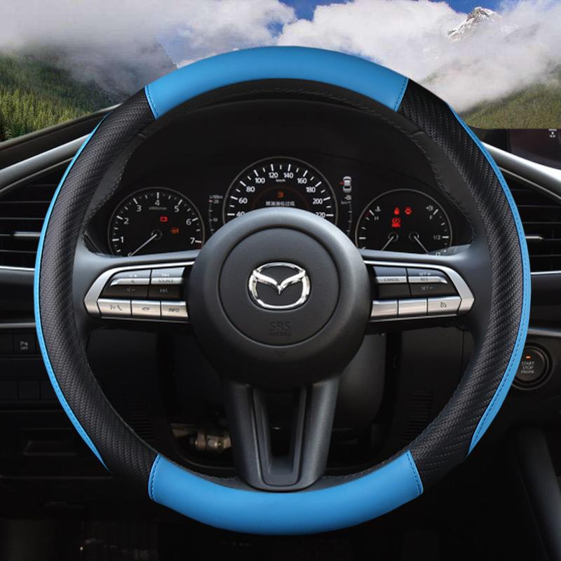 Чехол на руль автомобиля из искусственной кожи для Mazda 3 Axela CX-30 MX-30 CX-5 CX-50, автоаксессуары
Чехол на руль автомобиля из искусственной кожи для Mazda 3 Axela CX-30 MX-30 CX-5 CX-50, автоаксессуары