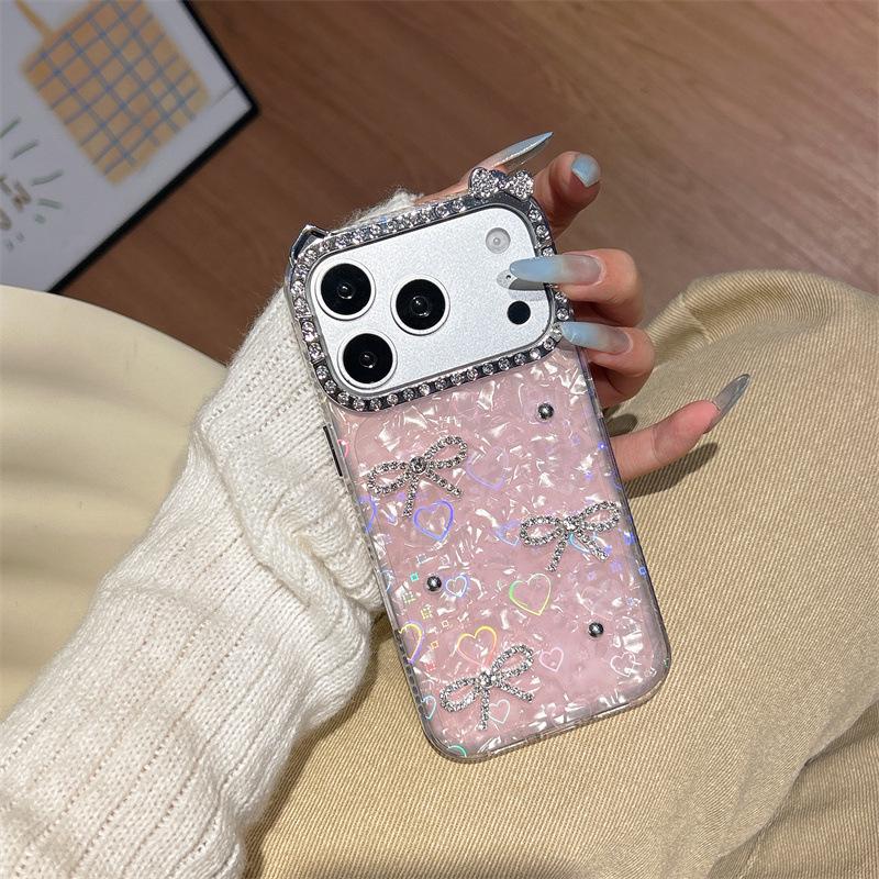 Butterfly Rhinestone Cat Ear Phone Case for iPhone 17 Pro Max/16 Pro/15/14/13 17Pro
Butterfly Rhinestone Cat Ear Phone Case for iPhone 17 Pro Max/16 Pro/15/14/13 17Pro