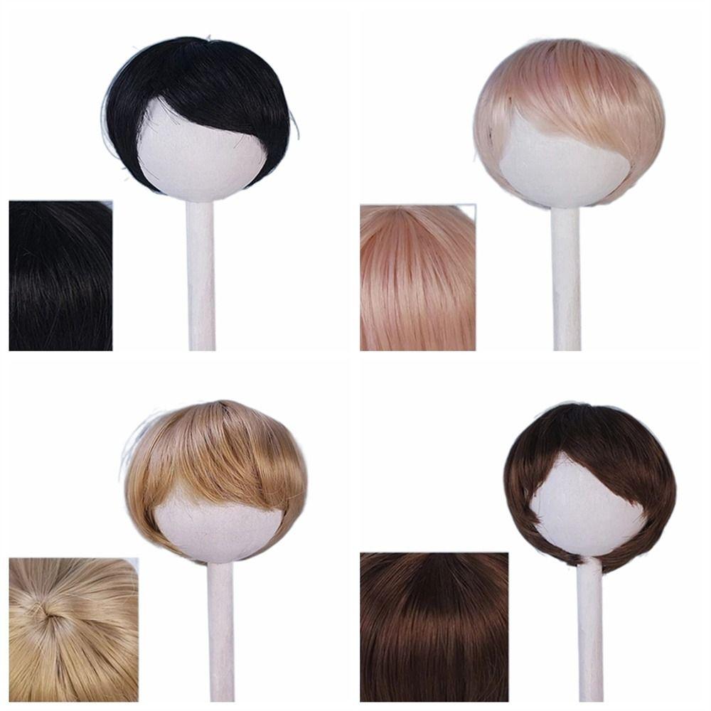 Multi-color Doll Wig High Temperature Fiber Doll Short Hair Wig 1/6 Doll Wig Doll s Accessories світлий
Multi-color Doll Wig High Temperature Fiber Doll Short Hair Wig 1/6 Doll Wig Doll s Accessories світлий
