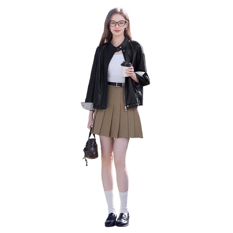 Women s High-Waisted Pleated A-Line Mini Skirt XL
Women s High-Waisted Pleated A-Line Mini Skirt XL