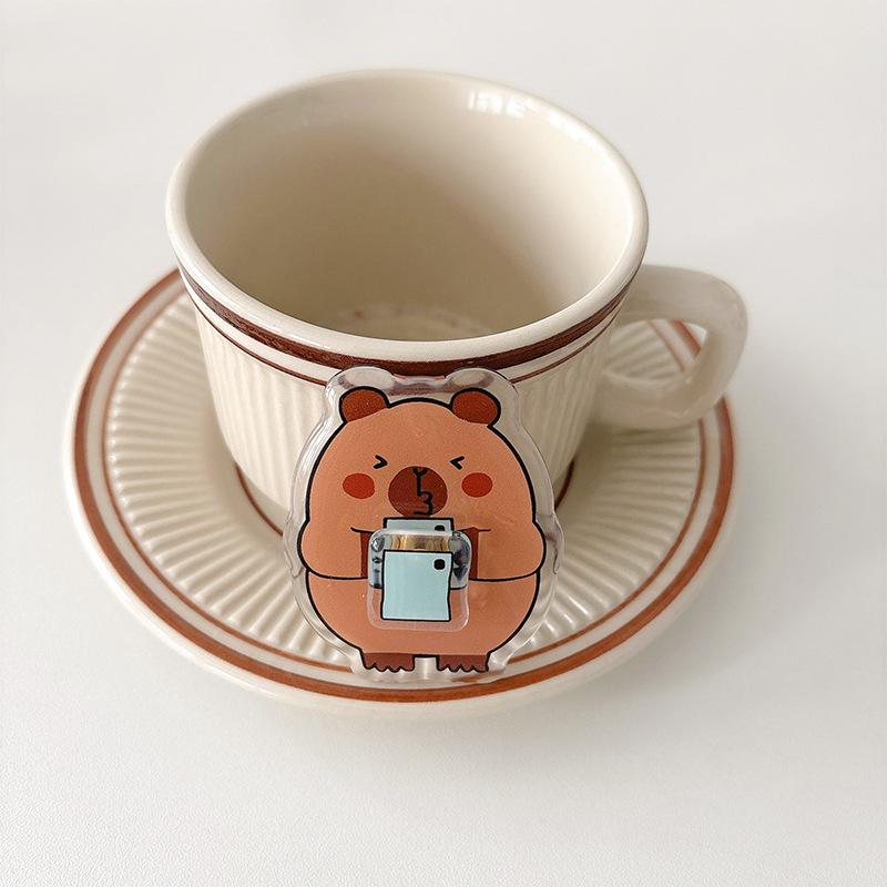 Cartoon Rotatable Sleeping Bag Hamburg Capybara Rotatable Fun Mobile Phone Airbag Holder Wind Paste
Cartoon Rotatable Sleeping Bag Hamburg Capybara Rotatable Fun Mobile Phone Airbag Holder Wind Paste