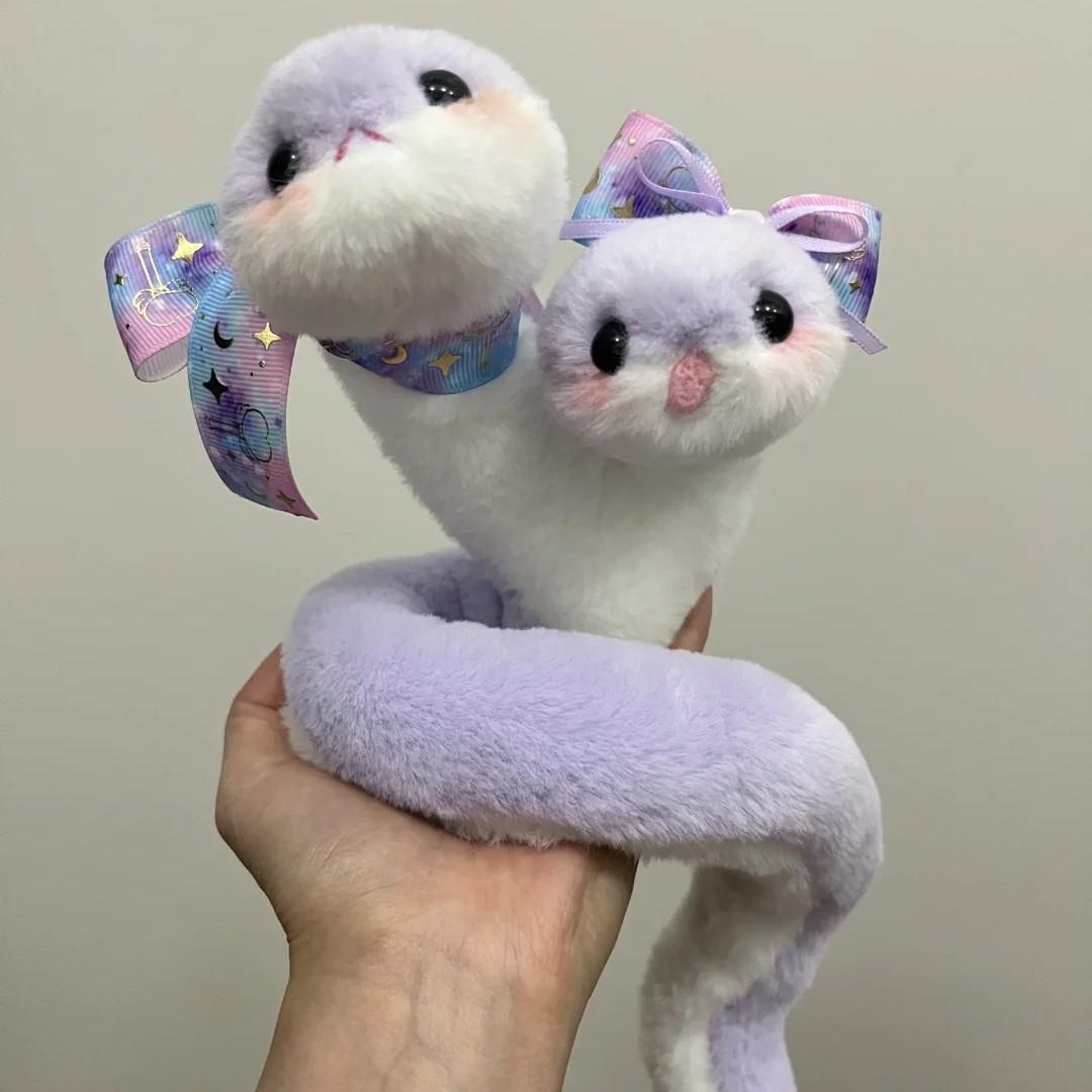 2025 Year of the Snake: Colorful Two-Headed Snake Plush Toy - Cute and Fun Ornament Pendant 40cm
2025 Year of the Snake: Colorful Two-Headed Snake Plush Toy - Cute and Fun Ornament Pendant 40cm