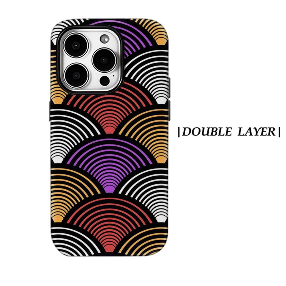 Colorful Wave Print Phone Case for IPhone 17 16 15 14 13 Pro Max Plus for Magnetic Single Double-layer Tough Case IPHONE17PRO
Colorful Wave Print Phone Case for IPhone 17 16 15 14 13 Pro Max Plus for Magnetic Single Double-layer Tough Case IPHONE17PRO