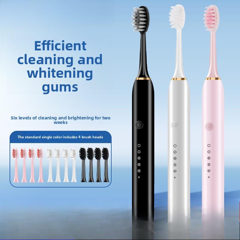 Electric Toothbrush, Adult Model, Rechargeable Model, Soft-bristled Automatic Sonic Charging Type, Smart Toothbrush Artifact, Couple Model
Electric Toothbrush, Adult Model, Rechargeable Model, Soft-bristled Automatic Sonic Charging Type, Smart Toothbrush Artifact, Couple Model