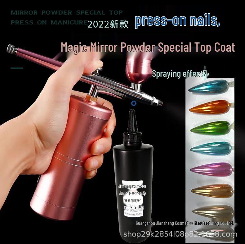 Jianshang Magic Mirror Nail Gel: Top Coat for Airbrush Nails - Large 1kg Bottle 15ml Small Bottle
Jianshang Magic Mirror Nail Gel: Top Coat for Airbrush Nails - Large 1kg Bottle 15ml Small Bottle