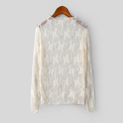 New lace mesh shirt bottoming shirt, sexy long-sleeved versatile lace see-through bottoming shirt One size fits all бежевий
New lace mesh shirt bottoming shirt, sexy long-sleeved versatile lace see-through bottoming shirt One size fits all бежевий