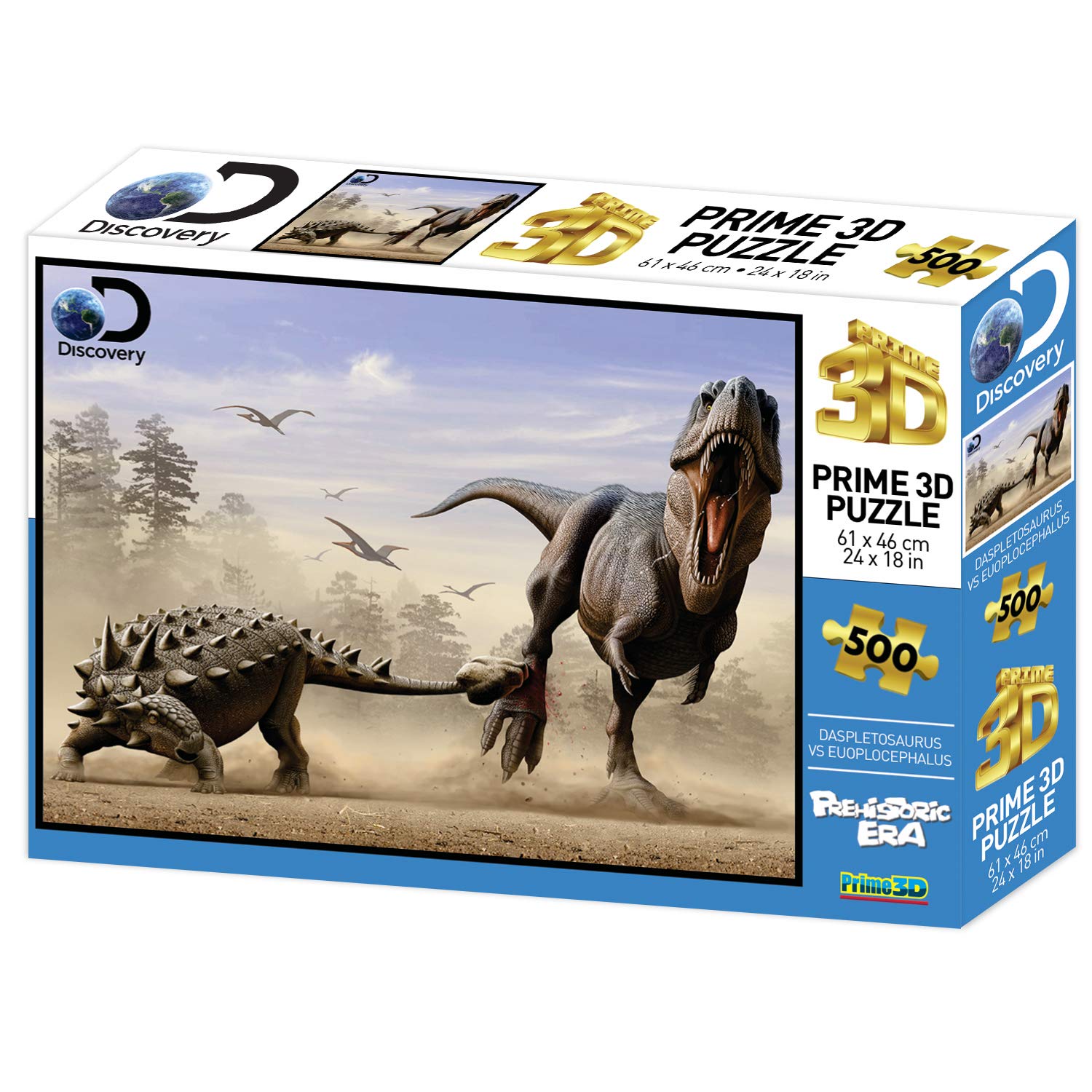 Yamasan Prime 3D Discovery Euoplocephalus Daspletosaurus Finished 61 x 46 cm 500 Pieces vs. 10331, Size /
Yamasan Prime 3D Discovery Euoplocephalus Daspletosaurus Finished 61 x 46 cm 500 Pieces vs. 10331, Size /