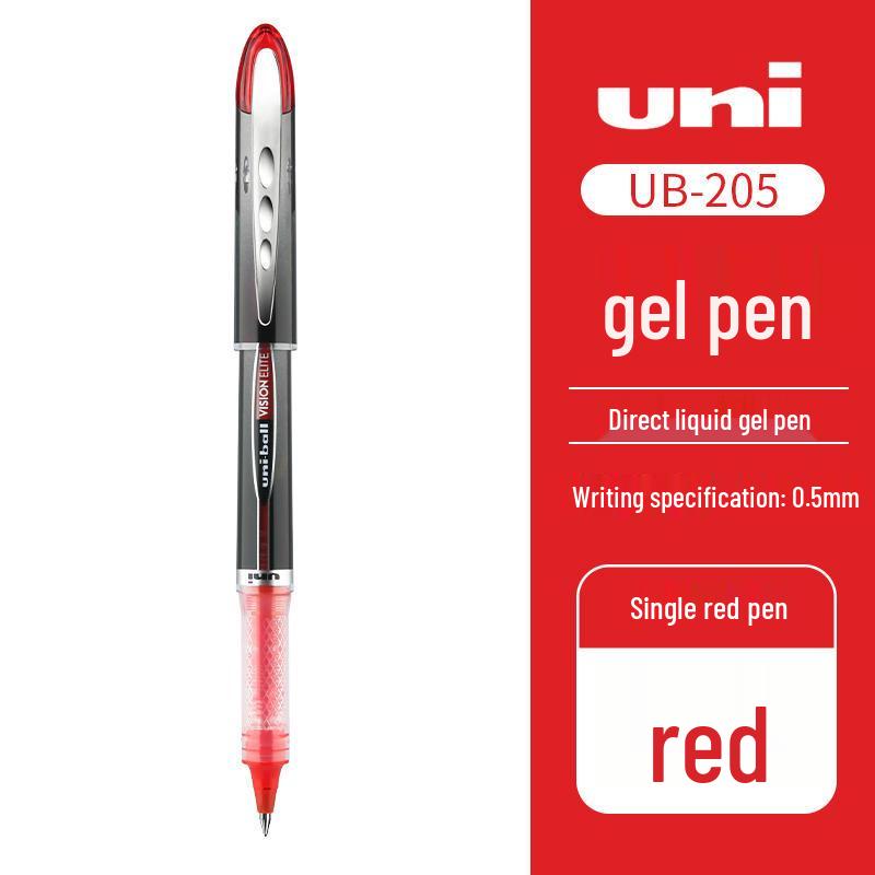 Uni Mitsubishi UB-205 Neutral Rollerball Pen, 0.5mm, Large Capacity, Quick-Drying, Smooth Signature Pen 0.5mm червоний
Uni Mitsubishi UB-205 Neutral Rollerball Pen, 0.5mm, Large Capacity, Quick-Drying, Smooth Signature Pen 0.5mm червоний