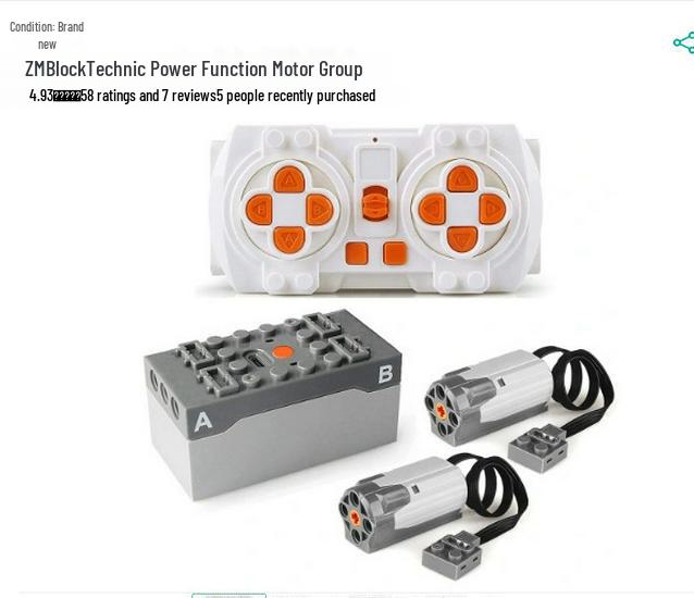 MOC PF Строительный блок Мотор Набор: M-мотор, аккумуляторный отсек, приемник и переключатель поезда — совместимы с Lego
MOC PF Строительный блок Мотор Набор: M-мотор, аккумуляторный отсек, приемник и переключатель поезда — совместимы с Lego