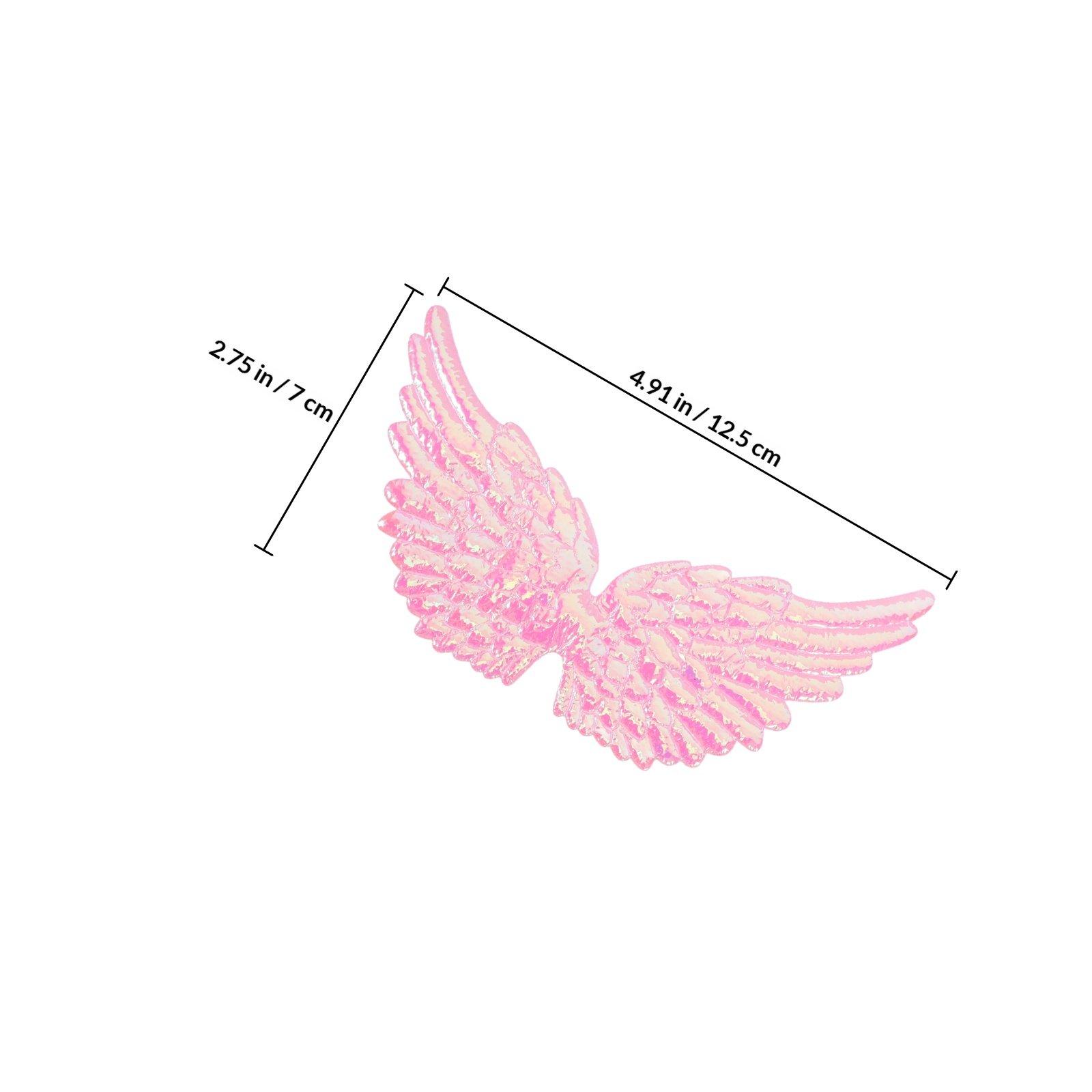 12Pcs Angel Wings Mini Fabric Patch Decorative Accessory DIY Clothes Backpack Crafts Gift Decor DIY Wing Wing Decor рожевий
12Pcs Angel Wings Mini Fabric Patch Decorative Accessory DIY Clothes Backpack Crafts Gift Decor DIY Wing Wing Decor рожевий
