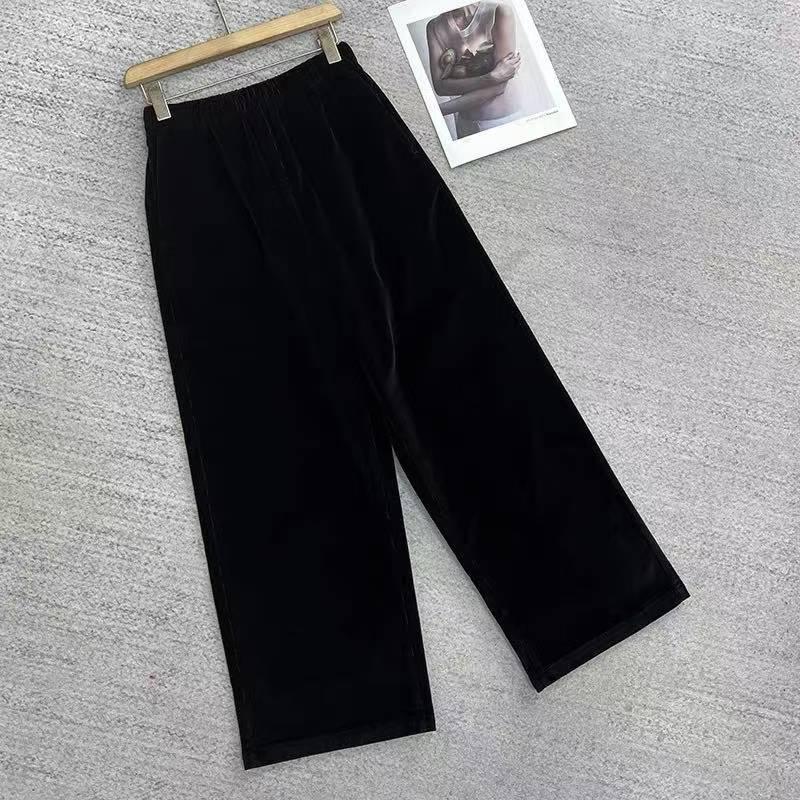 JN Retro Minimalist High Waist Corduroy Drawstring Pants Medium чорний
JN Retro Minimalist High Waist Corduroy Drawstring Pants Medium чорний