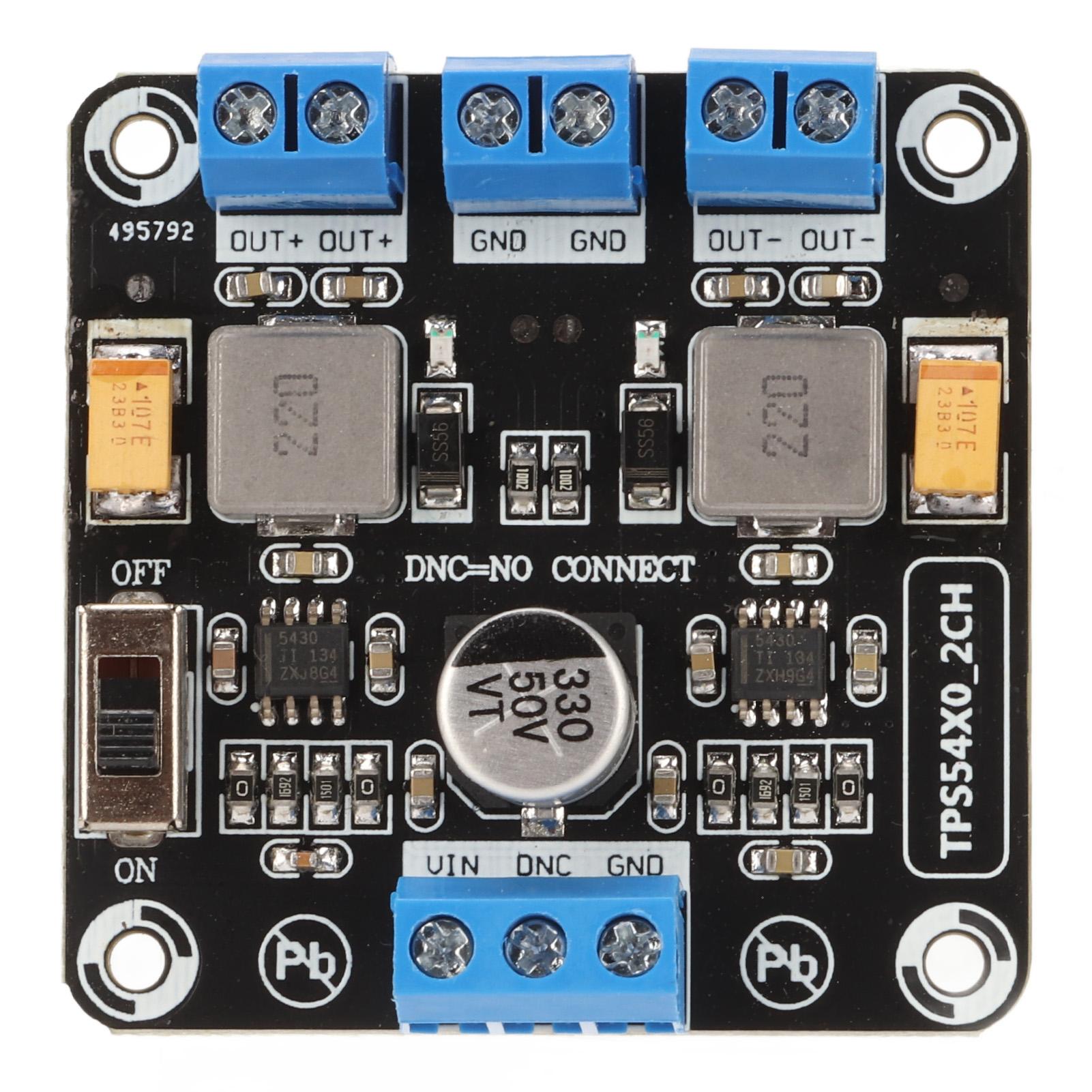 Модуль подвійного виходу позитивного та негативного напруги TPS5430 12V 15V Захист від зворотного підключення Низький рівень шуму
Модуль подвійного виходу позитивного та негативного напруги TPS5430 12V 15V Захист від зворотного підключення Низький рівень шуму