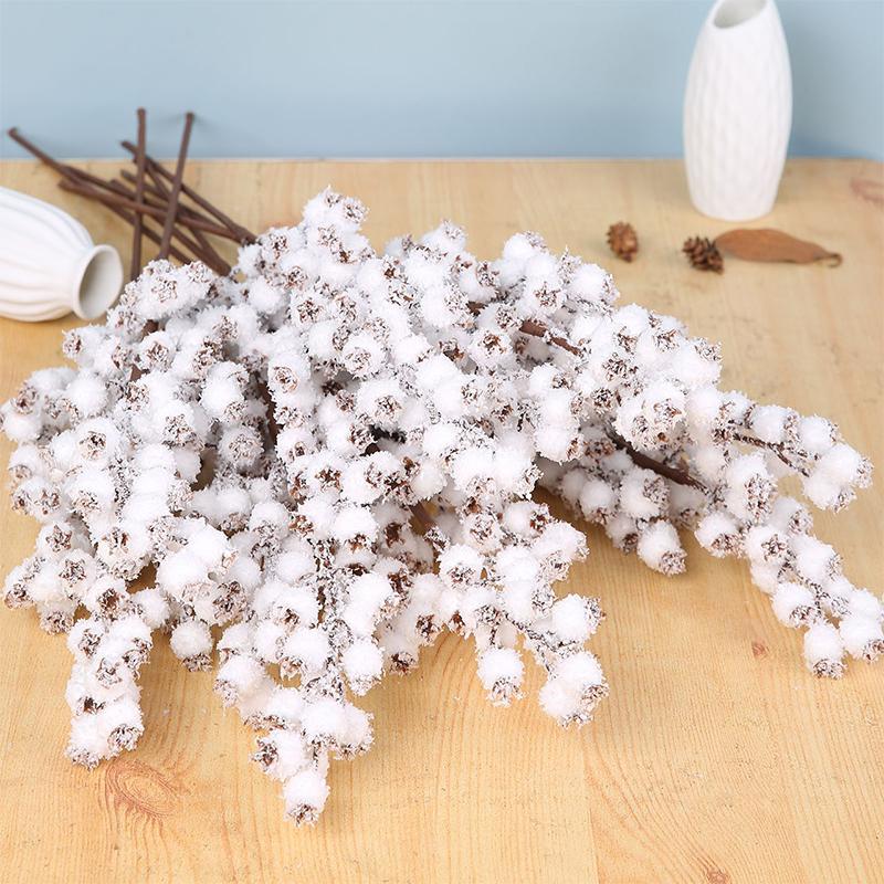 58cm Artificial White Berry Bouquet Christmas Decora Fake Plant for Home Decor Xmas Tree Navidad New Year 2024 Ornaments 5 PCS білий
58cm Artificial White Berry Bouquet Christmas Decora Fake Plant for Home Decor Xmas Tree Navidad New Year 2024 Ornaments 5 PCS білий