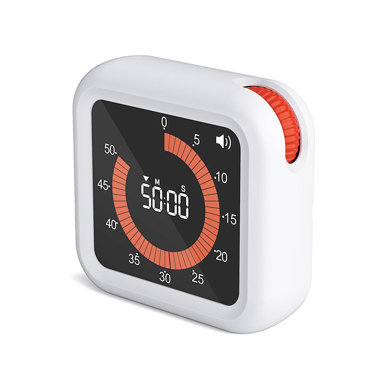 Цифровой таймер производительности Визуальный отсчет Функция обратного отсчета Магнитные перезаряжаемые часы с подставкой и белый
Цифровой таймер производительности Визуальный отсчет Функция обратного отсчета Магнитные перезаряжаемые часы с подставкой и белый