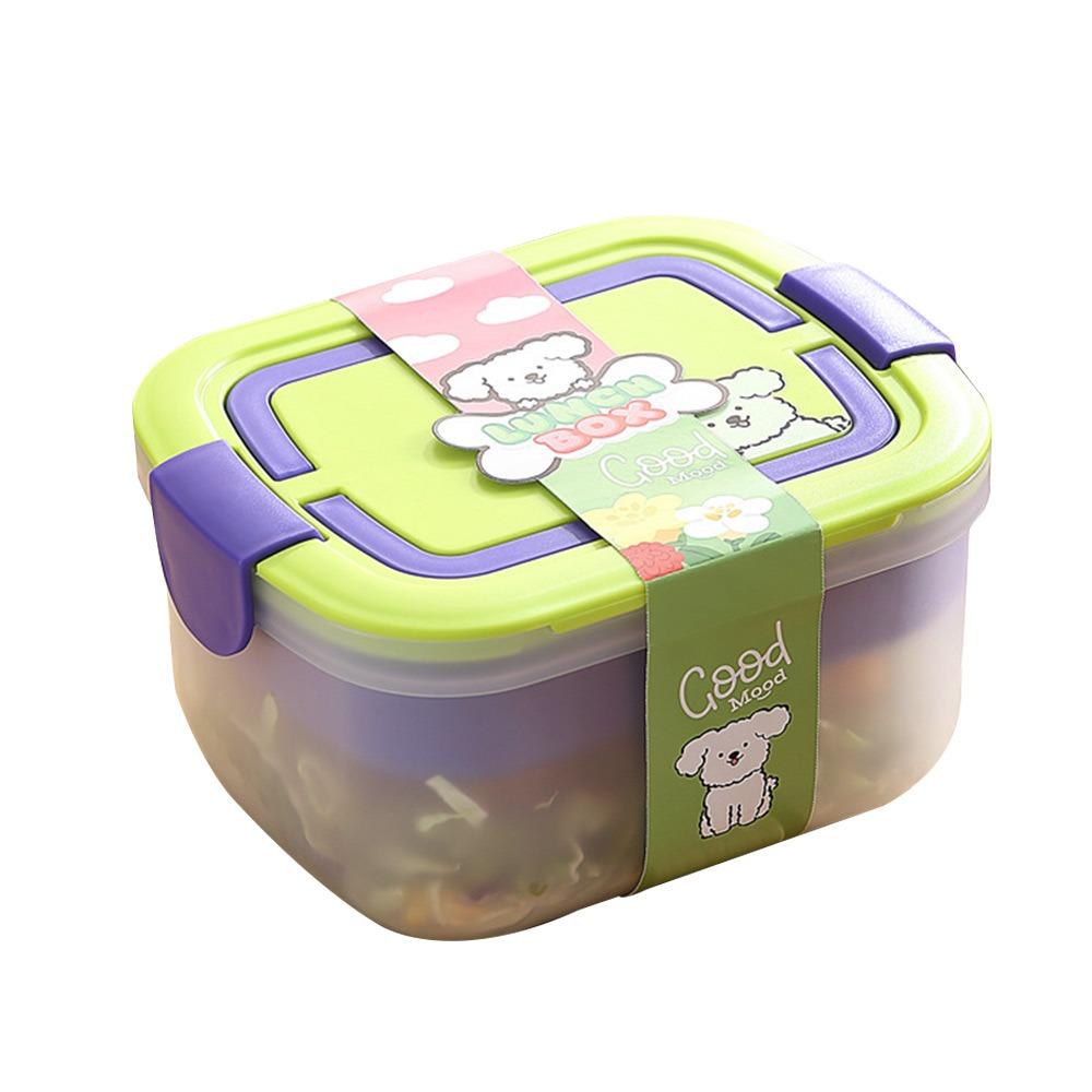 Portable Bento Boxes Double Layer Lunch Box High-quality Lunch Container for Kids/Adults/Toddlers зелений
Portable Bento Boxes Double Layer Lunch Box High-quality Lunch Container for Kids/Adults/Toddlers зелений