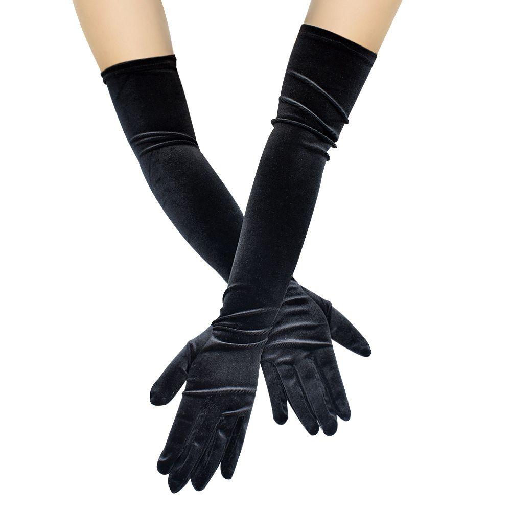 Warm Cosplay Dinner Dress Party Autumn Women Gloves Velvet Long Gloves Wedding Etiquette Mittens чорний
Warm Cosplay Dinner Dress Party Autumn Women Gloves Velvet Long Gloves Wedding Etiquette Mittens чорний