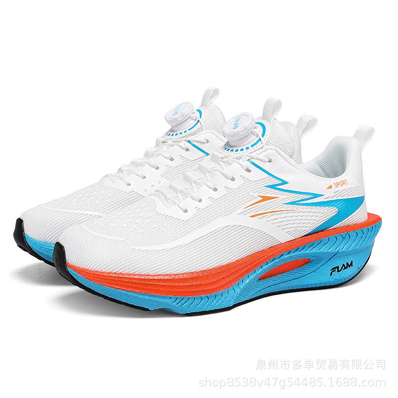 Explosive sports casual shoes rotating buckle running shoes full palm carbon plate racing mesh breathable shock absorber running shoes 45
Explosive sports casual shoes rotating buckle running shoes full palm carbon plate racing mesh breathable shock absorber running shoes 45