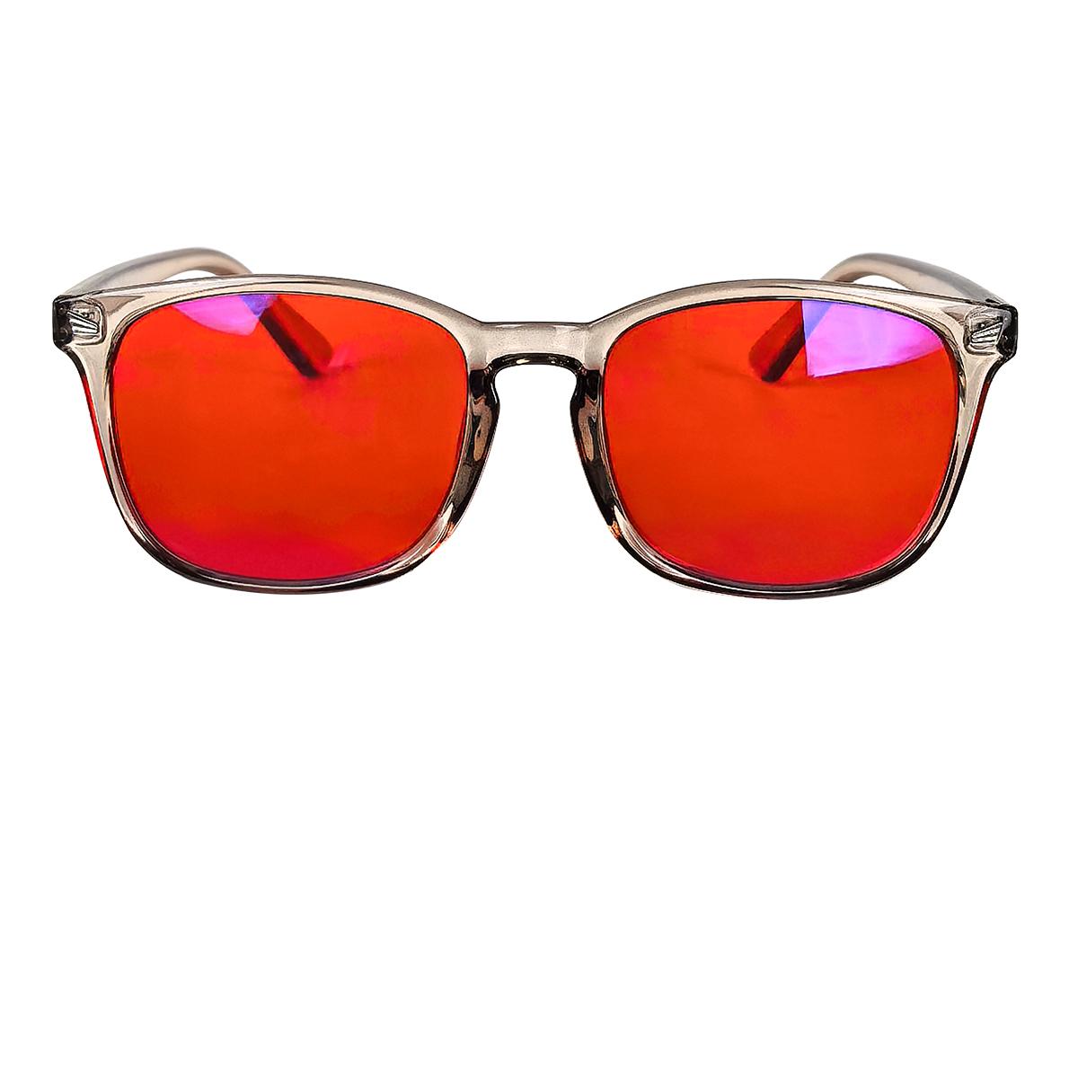 Red Lens 100% blue light Blocking Glasses, Orange Lens Anti fatigue Glasses Fashion Glasses Women Man Computer Gaming Glasses
Red Lens 100% blue light Blocking Glasses, Orange Lens Anti fatigue Glasses Fashion Glasses Women Man Computer Gaming Glasses