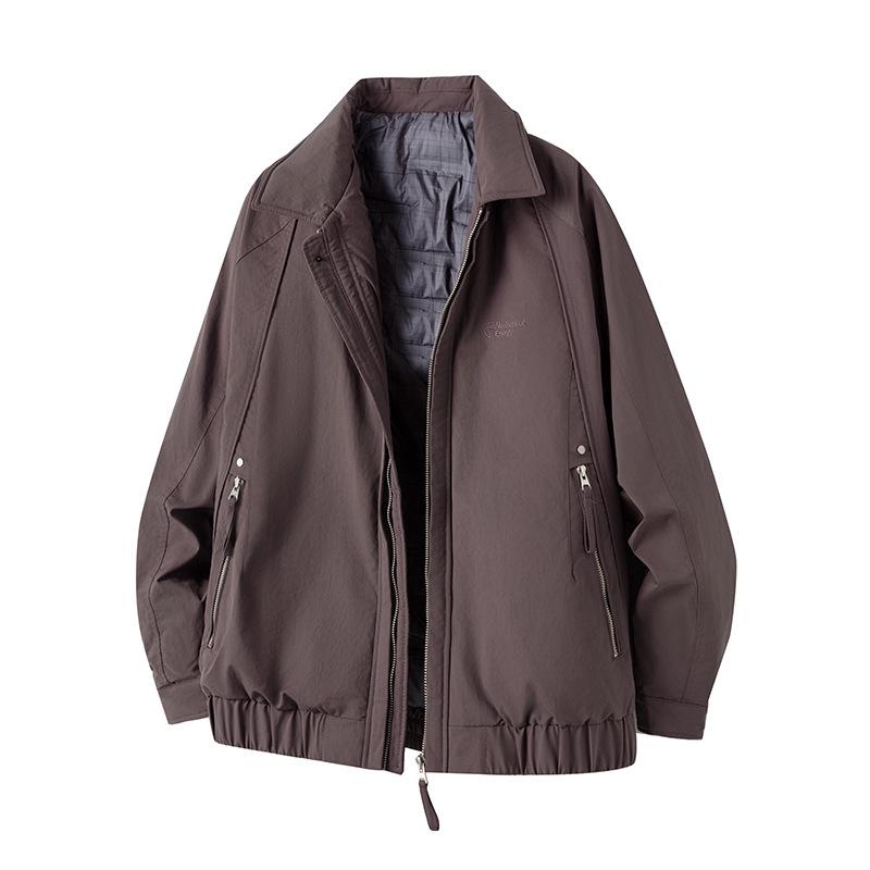 Mu Yuan Men s Embroidered Cleanfit Winter Down Jacket with Lapel Collar XL (140-160 kg)
Mu Yuan Men s Embroidered Cleanfit Winter Down Jacket with Lapel Collar XL (140-160 kg)