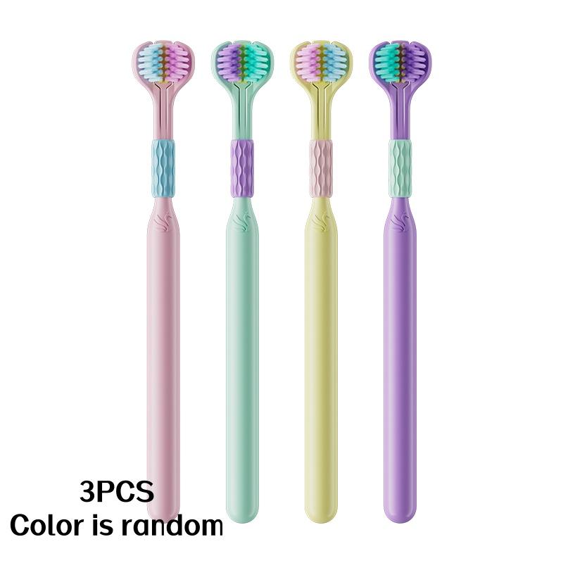 3/5 шт. Зубные щетки семейные случайного цвета, Зубные щетки для глубокой чистки, Сильная чистящая способность, Не раздражают десны, Удобны для путешествий на открытом воздухе
3/5 шт. Зубные щетки семейные случайного цвета, Зубные щетки для глубокой чистки, Сильная чистящая способность, Не раздражают десны, Удобны для путешествий на открытом воздухе