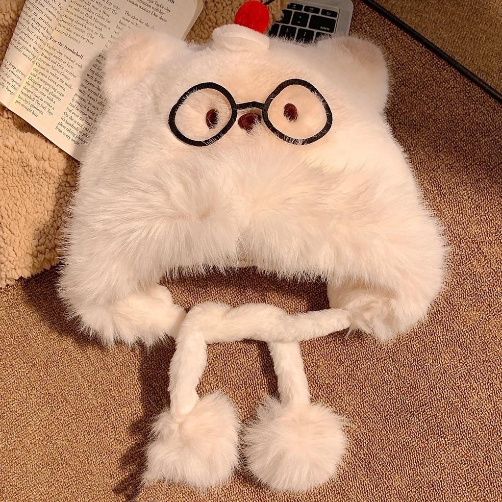 Adorable Bear Knit Hat With Thick Fleece Lining For Women Autumn And Winter білий
Adorable Bear Knit Hat With Thick Fleece Lining For Women Autumn And Winter білий