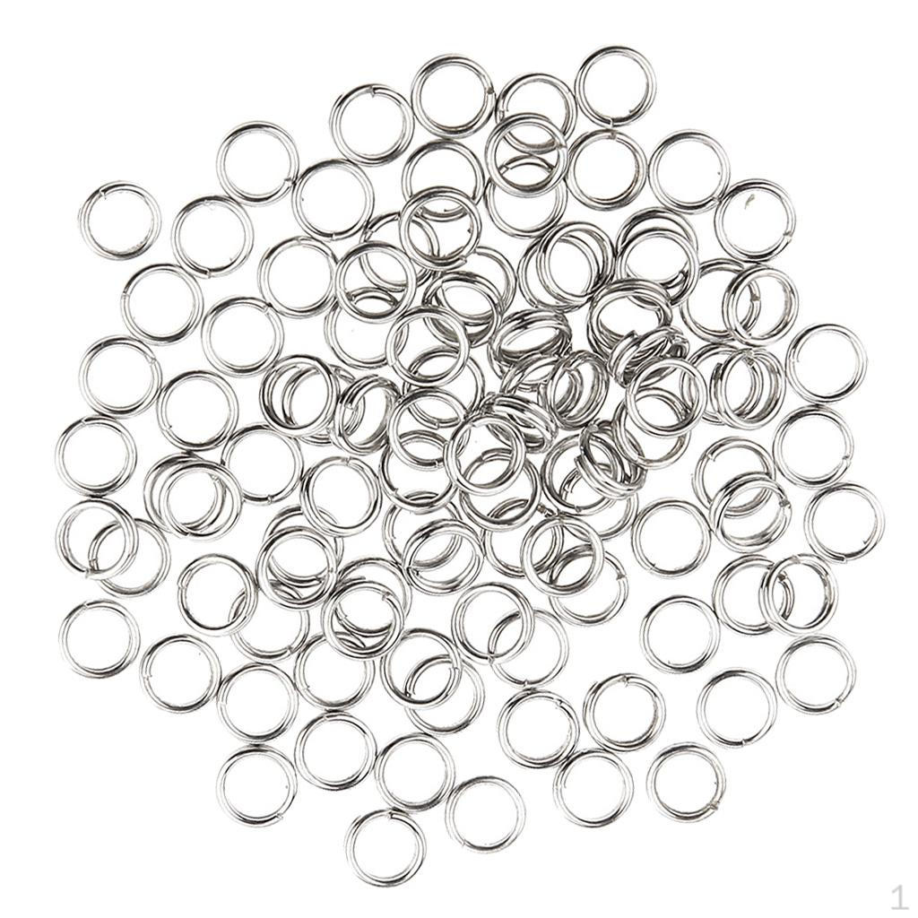 Stainless Steel High Tensile Strength Corrosion Resistance Fishing Lure Split Rings 0.03x0.16inch
Stainless Steel High Tensile Strength Corrosion Resistance Fishing Lure Split Rings 0.03x0.16inch
