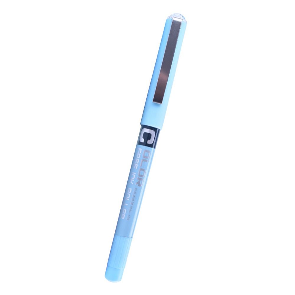 Stationary Needle Barrel Neutral Pen 0.5mm Gel Pen New Writing Tool Office Light blue Ink
Stationary Needle Barrel Neutral Pen 0.5mm Gel Pen New Writing Tool Office Light blue Ink