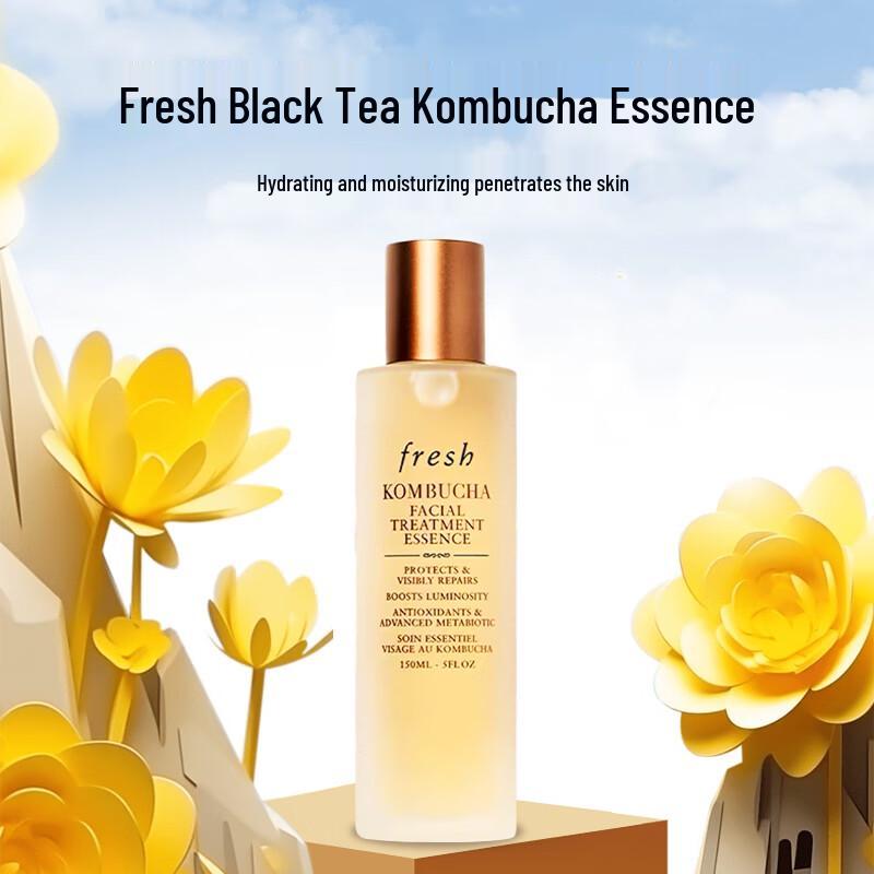 Fresh Black Tea Kombucha Facial Treatment Essence
Fresh Black Tea Kombucha Facial Treatment Essence