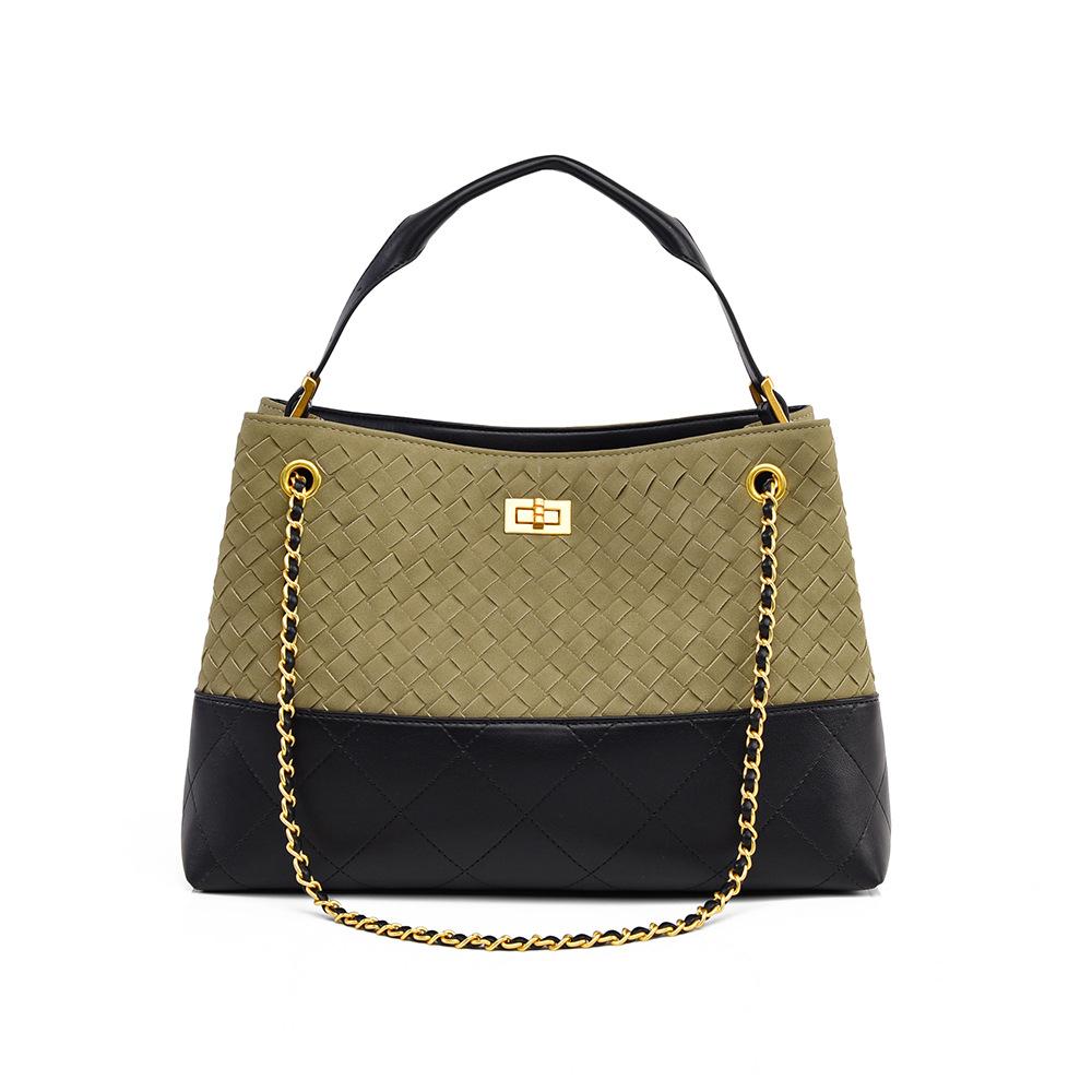Handmade Woven Bucket Bag, New Bag for Commuting, Fashionable and High-end Sense, Shoulder Bag, Women s Large Capacity Handbag чай зелений колір
Handmade Woven Bucket Bag, New Bag for Commuting, Fashionable and High-end Sense, Shoulder Bag, Women s Large Capacity Handbag чай зелений колір