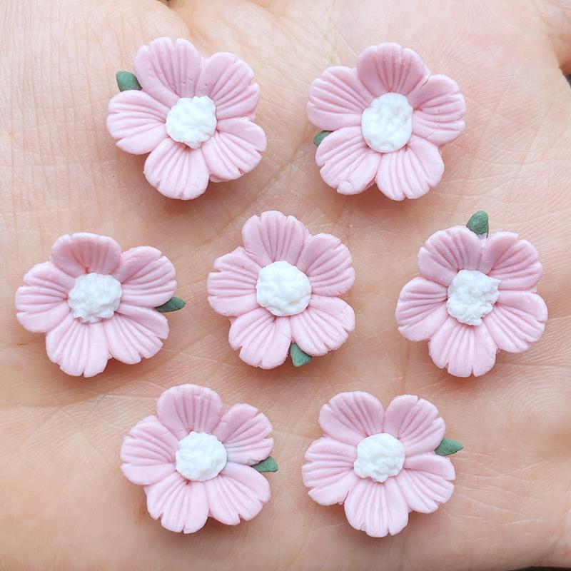 10Pcs New Cute Ceramic Flower Flat Back Cabochon Scrapbook Kawaii DIY Embellishments Accessories K15 рожевий
10Pcs New Cute Ceramic Flower Flat Back Cabochon Scrapbook Kawaii DIY Embellishments Accessories K15 рожевий