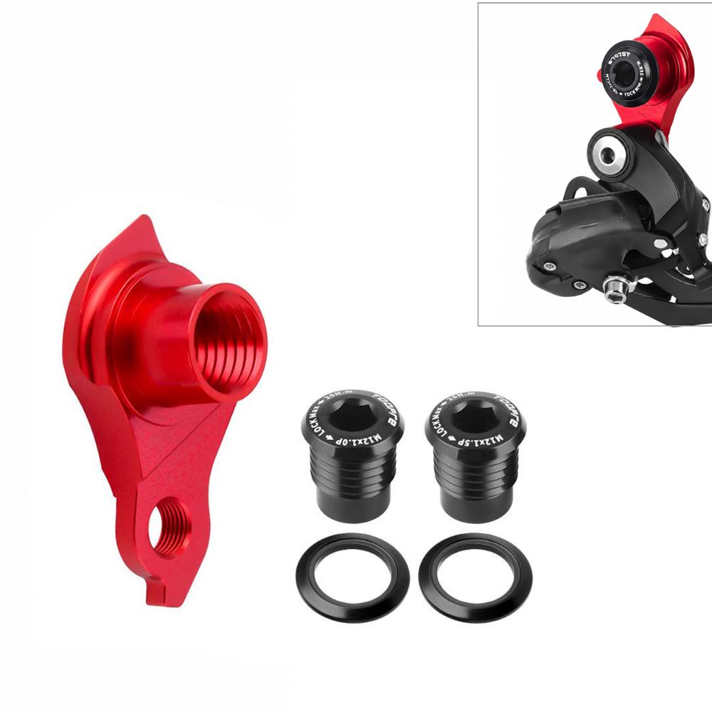Aluminum Alloy UDH Derailleur Hanger Easy To Install CNC Machined Bike Tail Hook M12 X 1.0P and M12 X 1.5P Lightweight червоний
Aluminum Alloy UDH Derailleur Hanger Easy To Install CNC Machined Bike Tail Hook M12 X 1.0P and M12 X 1.5P Lightweight червоний