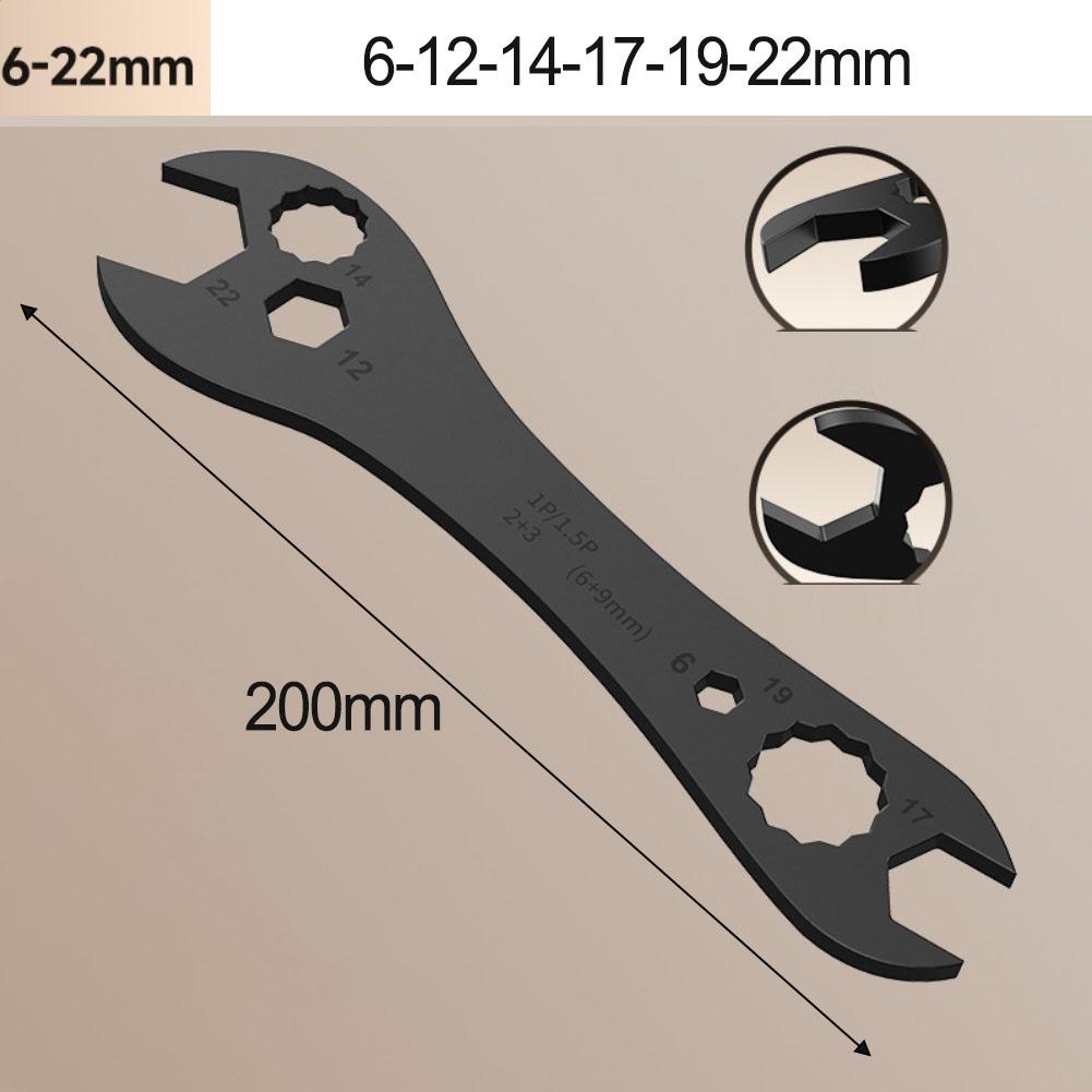 Ergonomic Non Slip Handle Multifunctional Wrench for Air Conditioner Repair and Machinery Bolt Adjustment Tasks
Ergonomic Non Slip Handle Multifunctional Wrench for Air Conditioner Repair and Machinery Bolt Adjustment Tasks