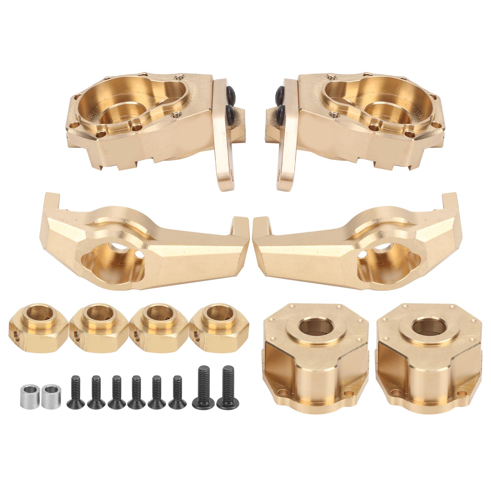 Brass Front Portal Drive Housing Drive Axle Mount Set for Traxxas TRX4 TRX6 110 RC Crawler
Brass Front Portal Drive Housing Drive Axle Mount Set for Traxxas TRX4 TRX6 110 RC Crawler