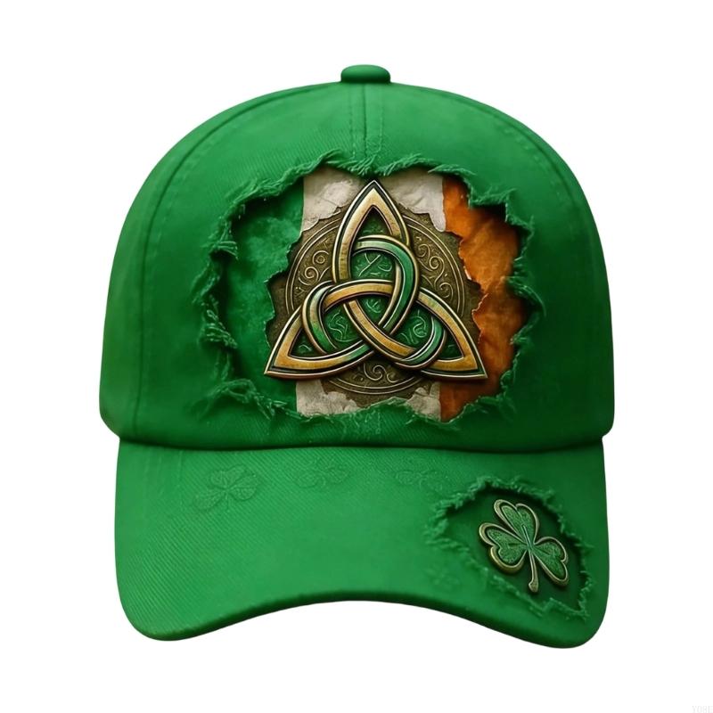 Classical Shamrock Baseball Cap For Patrick s Day Celebration Comfortable Adjustable Green Hat Y08E зелений
Classical Shamrock Baseball Cap For Patrick s Day Celebration Comfortable Adjustable Green Hat Y08E зелений