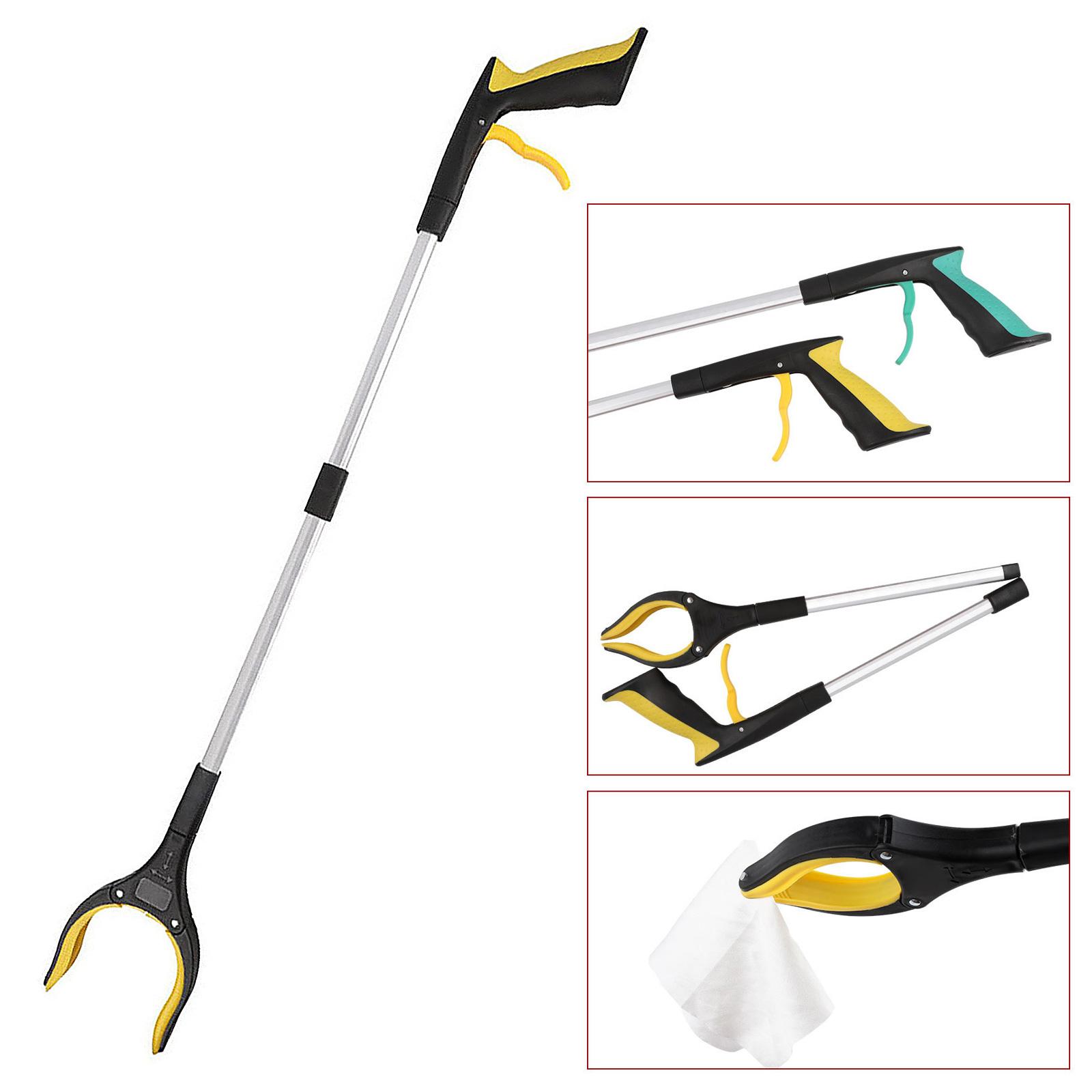 Инструмент Grabber Reacher с широкой губкой, складной из алюминиевого сплава для надежного захвата, 32 дюйма, с магнитами, эргономичной ручкой синий
Инструмент Grabber Reacher с широкой губкой, складной из алюминиевого сплава для надежного захвата, 32 дюйма, с магнитами, эргономичной ручкой синий