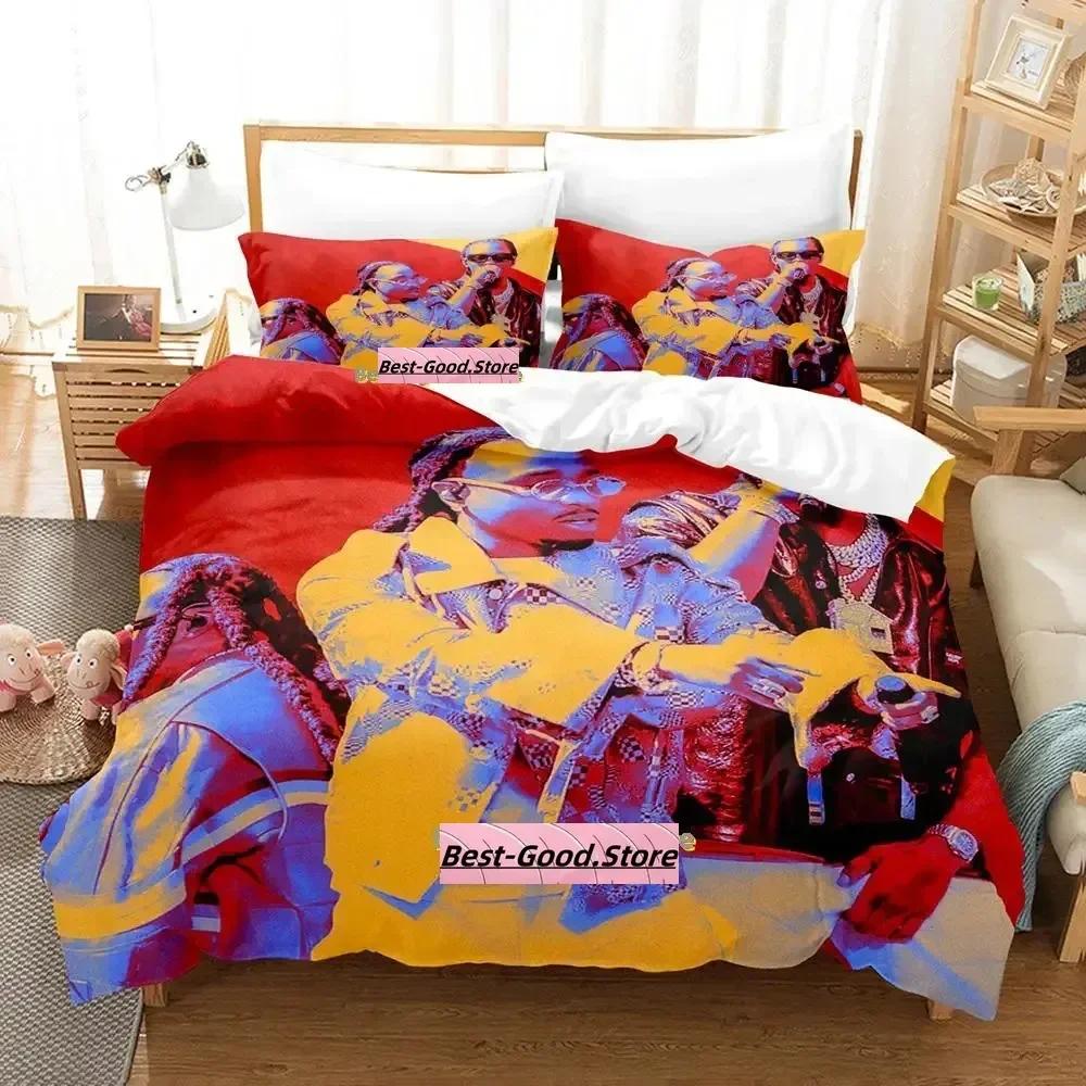 New Music Migos Beding Set Single Twin Ful Quen King-Sized Dimensionsd Dimensions Bed Linen Set Adult People Kid Bedrom Duvetcover Sets Anime parure 135*200cm Eu-Single
New Music Migos Beding Set Single Twin Ful Quen King-Sized Dimensionsd Dimensions Bed Linen Set Adult People Kid Bedrom Duvetcover Sets Anime parure 135*200cm Eu-Single