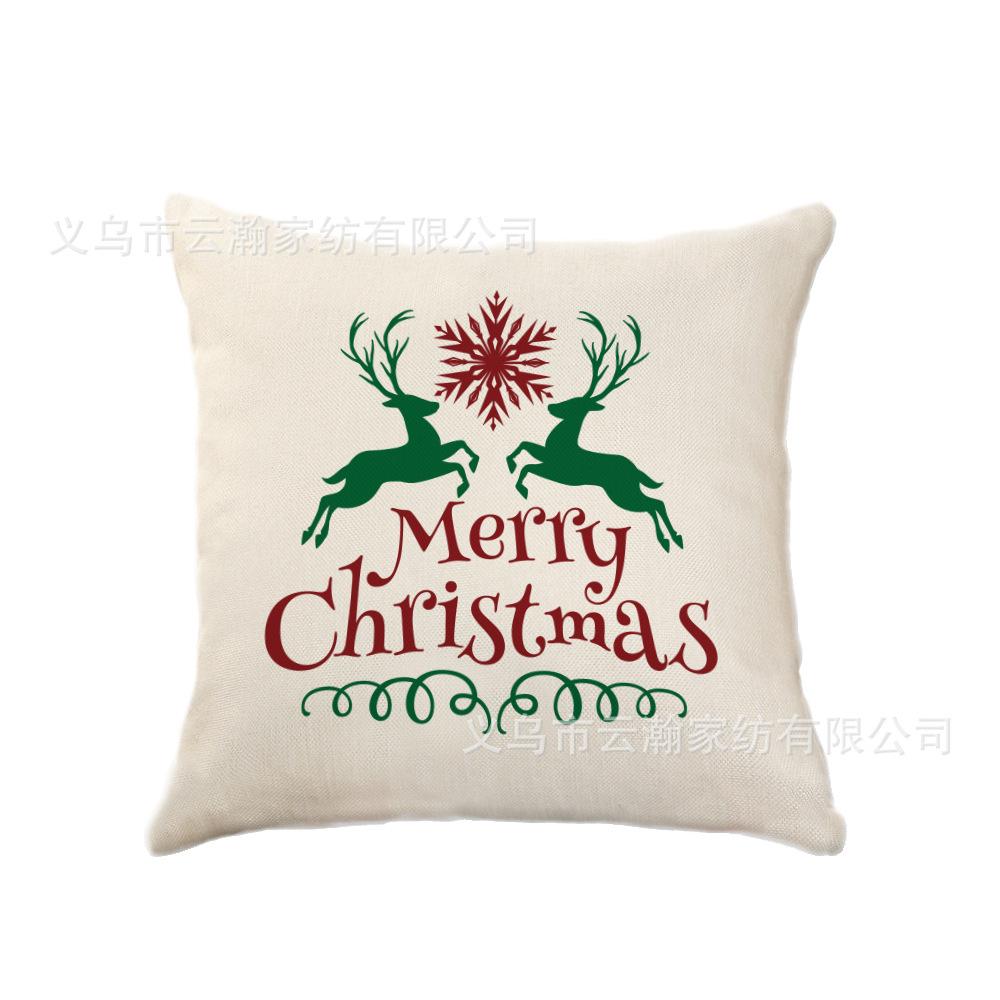 New Digital Printed Linen Christmas Pillow Case Snowflakes Santa Claus Premium Durable Quality Useful Practical 45Cm single-sided pillowcase
New Digital Printed Linen Christmas Pillow Case Snowflakes Santa Claus Premium Durable Quality Useful Practical 45Cm single-sided pillowcase