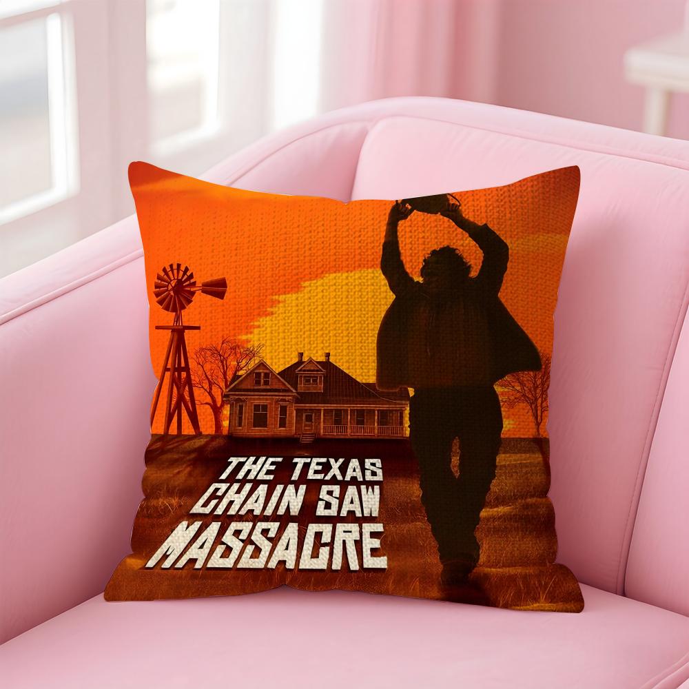 SSaw MassacreE Movie Cushion Cover Natural Linen Pillow Case DoubleSided Print Decorative Sofa Pillowcase Home Decor Gift 30x30cm
SSaw MassacreE Movie Cushion Cover Natural Linen Pillow Case DoubleSided Print Decorative Sofa Pillowcase Home Decor Gift 30x30cm