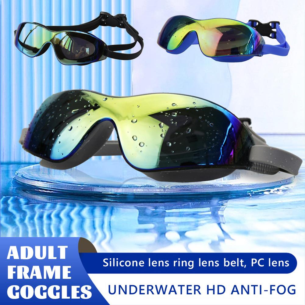 Fashion Swimming Goggles, Adjustable Buckle Anti-fog Transparent Lens Lens, Male Men and Women
Fashion Swimming Goggles, Adjustable Buckle Anti-fog Transparent Lens Lens, Male Men and Women