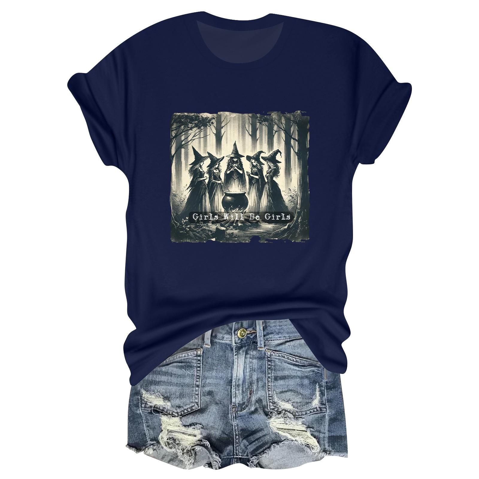 Женская повседневная футболка с принтом, пуловер с круглым вырезом, топ с короткими рукавами L
Женская повседневная футболка с принтом, пуловер с круглым вырезом, топ с короткими рукавами L