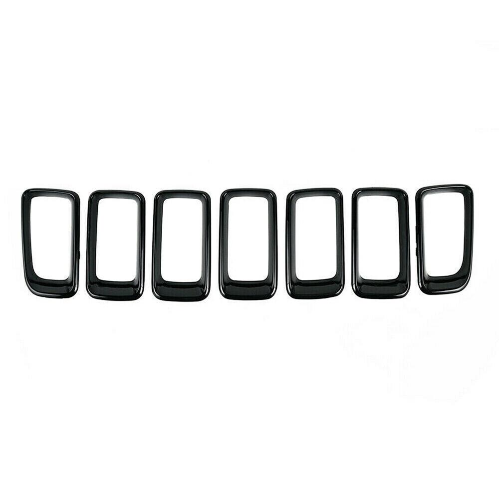 7PCS Front Grille Cover Grill Ring erts Frame Trims Kit 68109865AA for Jeep Compass 2011 2012 2013 2014 2015 2016 чорний
7PCS Front Grille Cover Grill Ring erts Frame Trims Kit 68109865AA for Jeep Compass 2011 2012 2013 2014 2015 2016 чорний