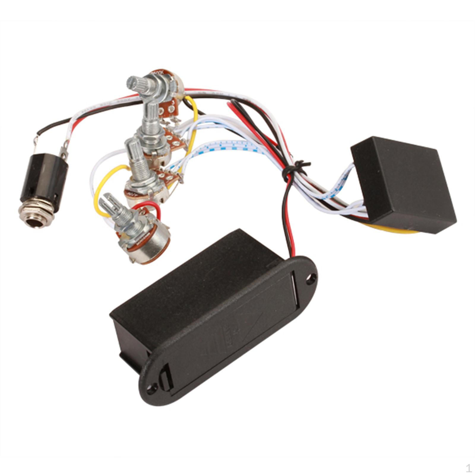 2-Band EQ Preamp Circuit for Bass Pickup
2-Band EQ Preamp Circuit for Bass Pickup