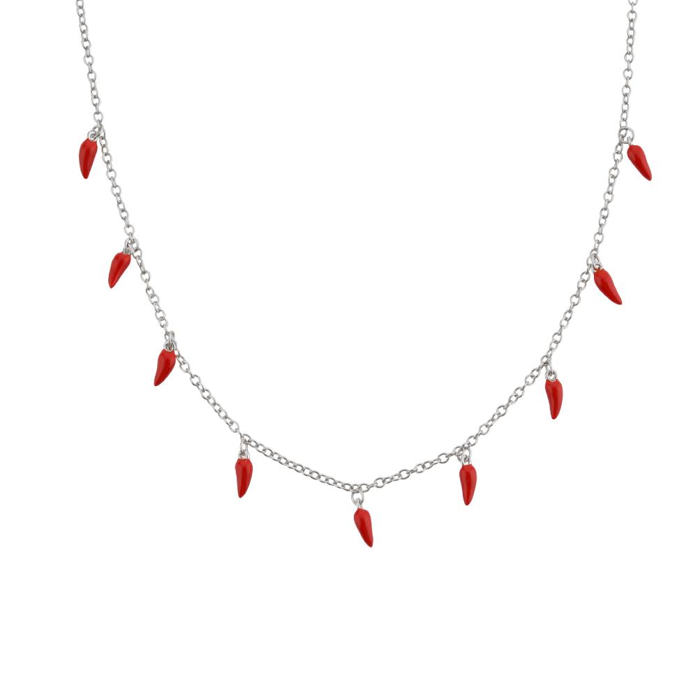Sterling Silver Gold Red Chili Spicy Charm Choker Long Chain Necklace Fine Jewelry Wedding Rock Punk Party серебряный
Sterling Silver Gold Red Chili Spicy Charm Choker Long Chain Necklace Fine Jewelry Wedding Rock Punk Party серебряный