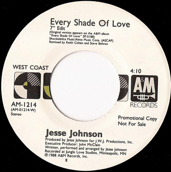 7-дюймовая пластинка JESSE JOHNSON - Every Shade Of Love (7 Редактировать) AM1214PROMO A&M Records 1988 US Соул/Фанк Б/У
7-дюймовая пластинка JESSE JOHNSON - Every Shade Of Love (7 Редактировать) AM1214PROMO A&M Records 1988 US Соул/Фанк Б/У