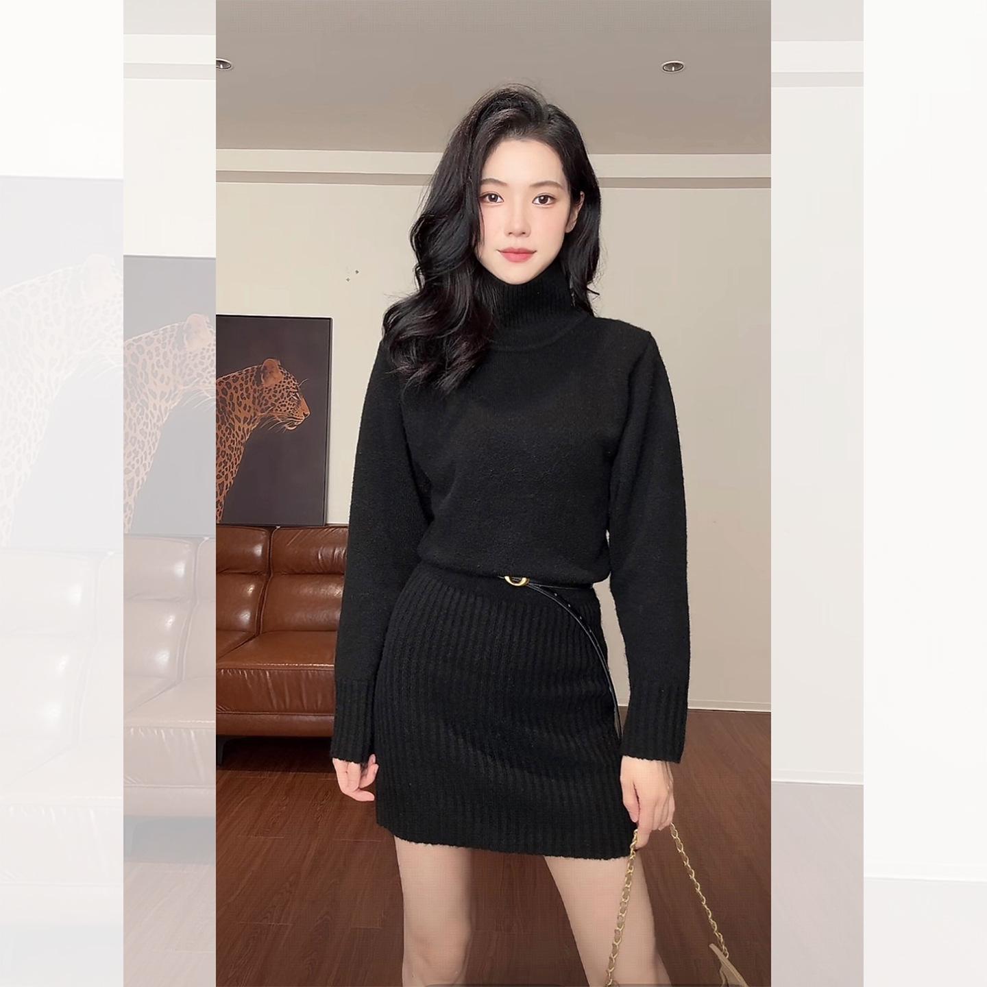 Elegant Knitted Women s Autumn/Winter Dress: Waist-Cinching, Hip-Hugging Short Skirt for Important Occasions, Perfect Under a Coat. One Size
Elegant Knitted Women s Autumn/Winter Dress: Waist-Cinching, Hip-Hugging Short Skirt for Important Occasions, Perfect Under a Coat. One Size