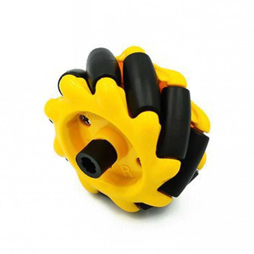 1Pc жовтий Mecanum Wheel пластиковий розумний робот автомобільні запчастини для двигуна TT Arduino DIY автомобіль-робот 1Pc-Right
1Pc жовтий Mecanum Wheel пластиковий розумний робот автомобільні запчастини для двигуна TT Arduino DIY автомобіль-робот 1Pc-Right