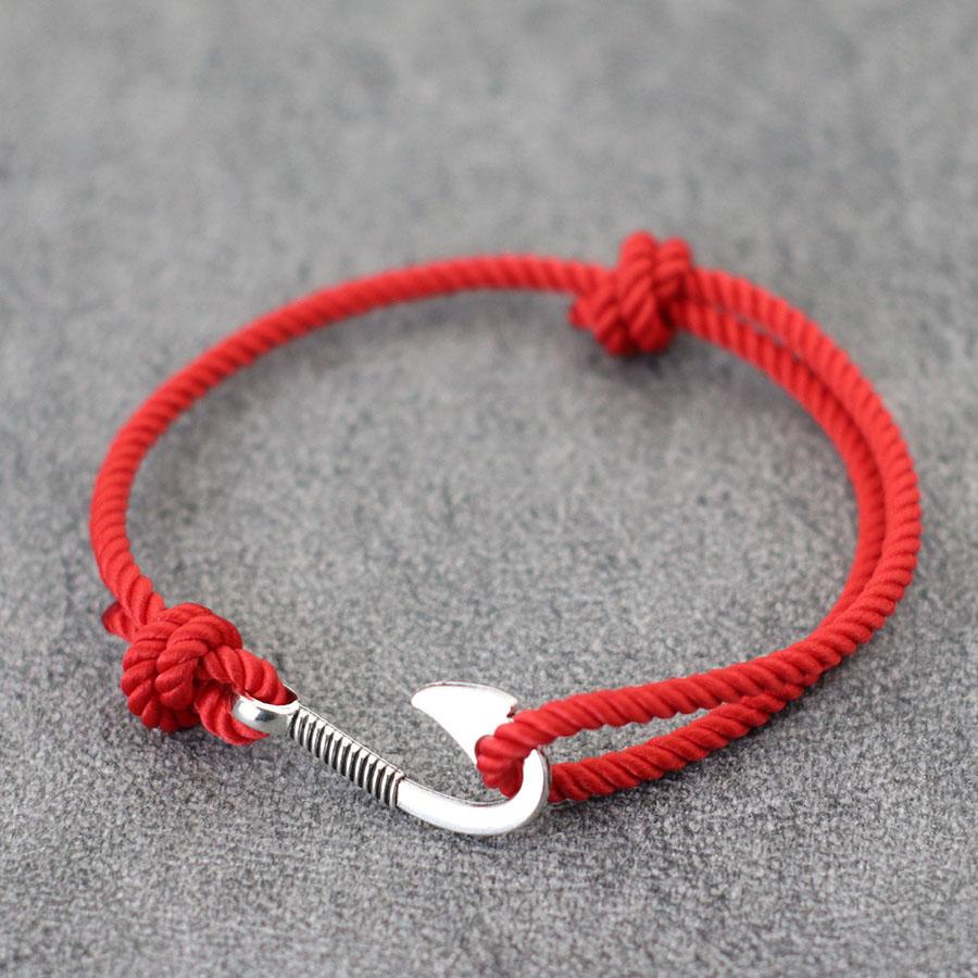 Fashion Nautical Marine String Bracelet For Men Handmade Adjustable Fishhook Braslet Outdoor Sports Cycling Climbing Rope Joias Adjustable
Fashion Nautical Marine String Bracelet For Men Handmade Adjustable Fishhook Braslet Outdoor Sports Cycling Climbing Rope Joias Adjustable