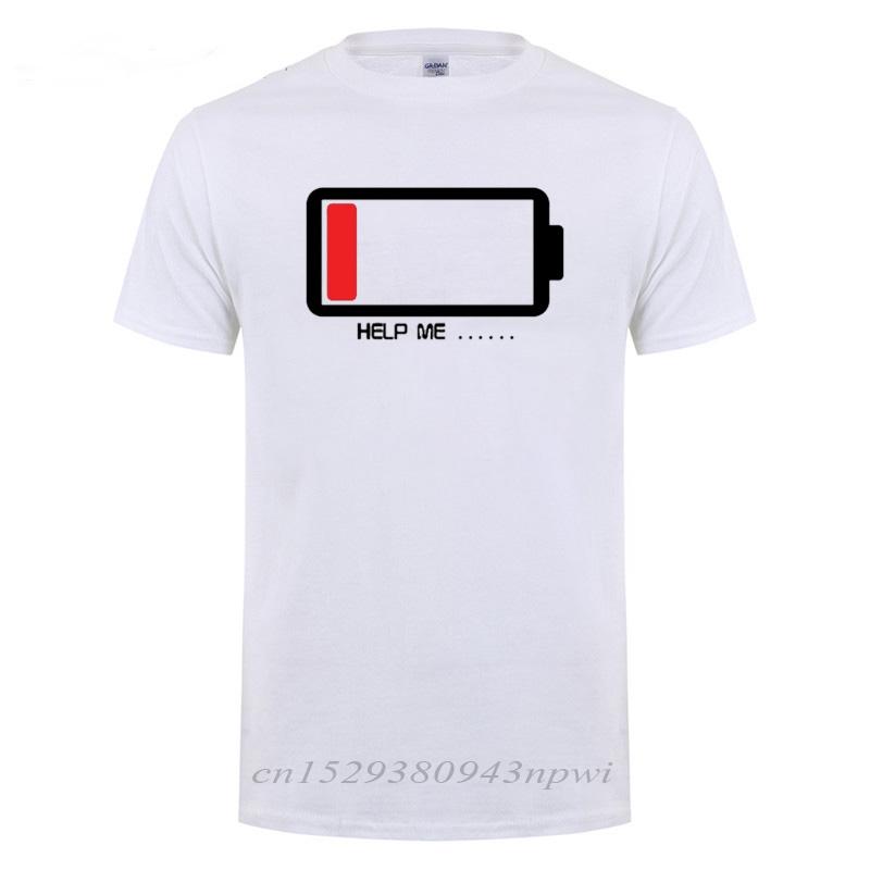 Battery Energy Low Help Me Printed TShirt For Men Male Harajuku Fitness Funny T Shirt Cotton Summer Tops Tee Paried Tshirt Tee S
Battery Energy Low Help Me Printed TShirt For Men Male Harajuku Fitness Funny T Shirt Cotton Summer Tops Tee Paried Tshirt Tee S