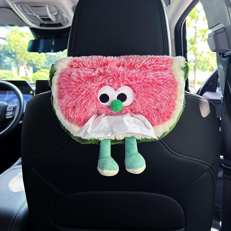 1PCS Car Pillow Cartoons Creative Watermelon Car Headrest Neck Protector Cute Car Lumbar Support Waist Pillow Tissue Bag Holder
1PCS Car Pillow Cartoons Creative Watermelon Car Headrest Neck Protector Cute Car Lumbar Support Waist Pillow Tissue Bag Holder