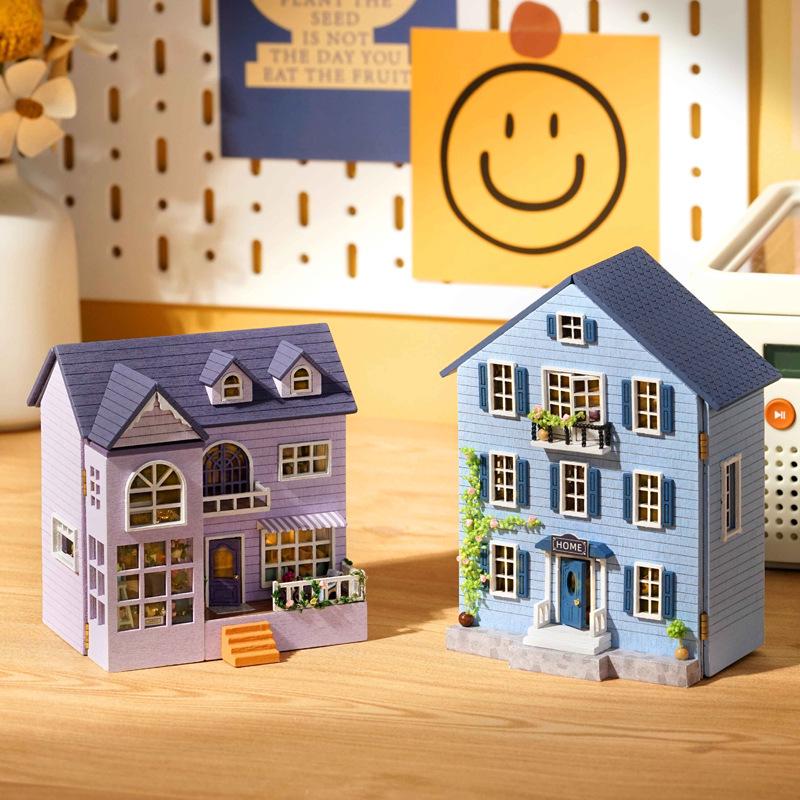 Zhiquwu DIY Wooden Dollhouse Kit: Handmade Miniature Building Toy, Creative Birthday Gift for Girls
Zhiquwu DIY Wooden Dollhouse Kit: Handmade Miniature Building Toy, Creative Birthday Gift for Girls